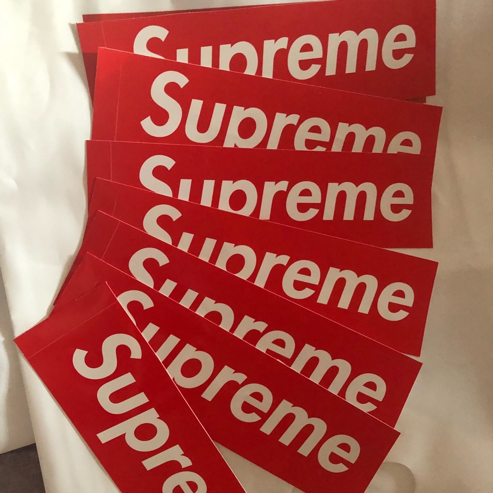 Supreme sticker